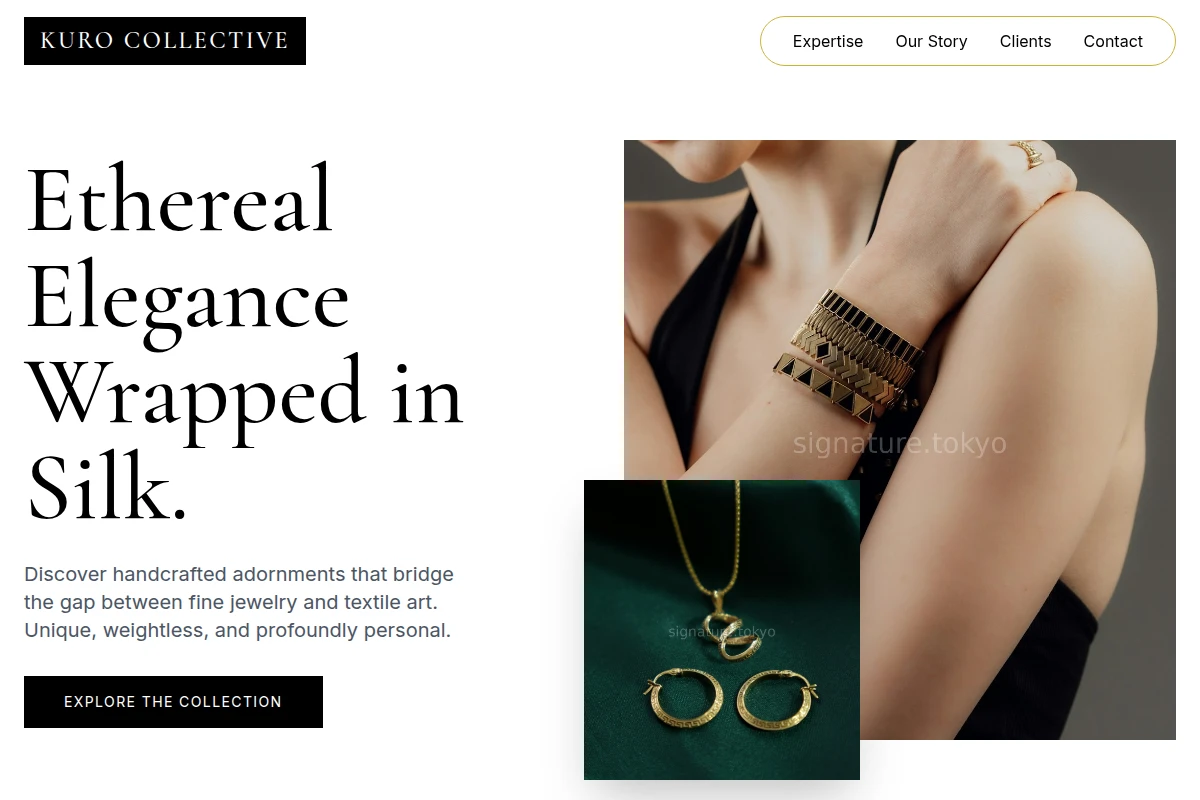 Silk Jewelry Design