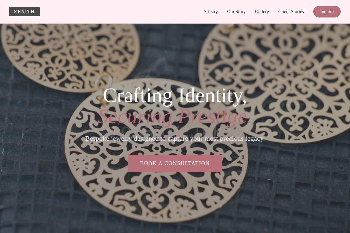 Zenith Jewelry Design