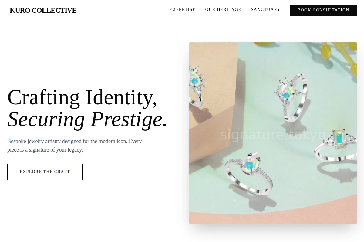 Chrome Jewelry Design